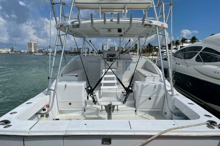 a large ship in the water