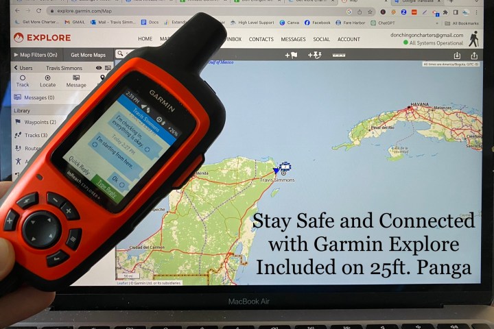 Garmin Explore Cancun Mexico